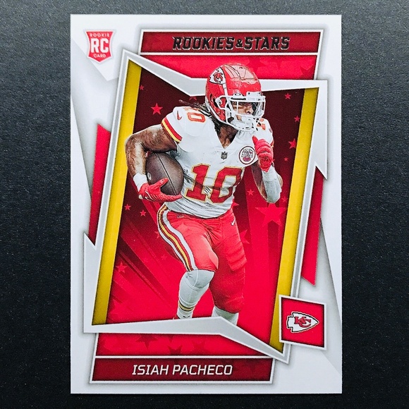 Isiah Pacheco RC - 2022 Rookies and Stars #143 - Picture 1 of 2